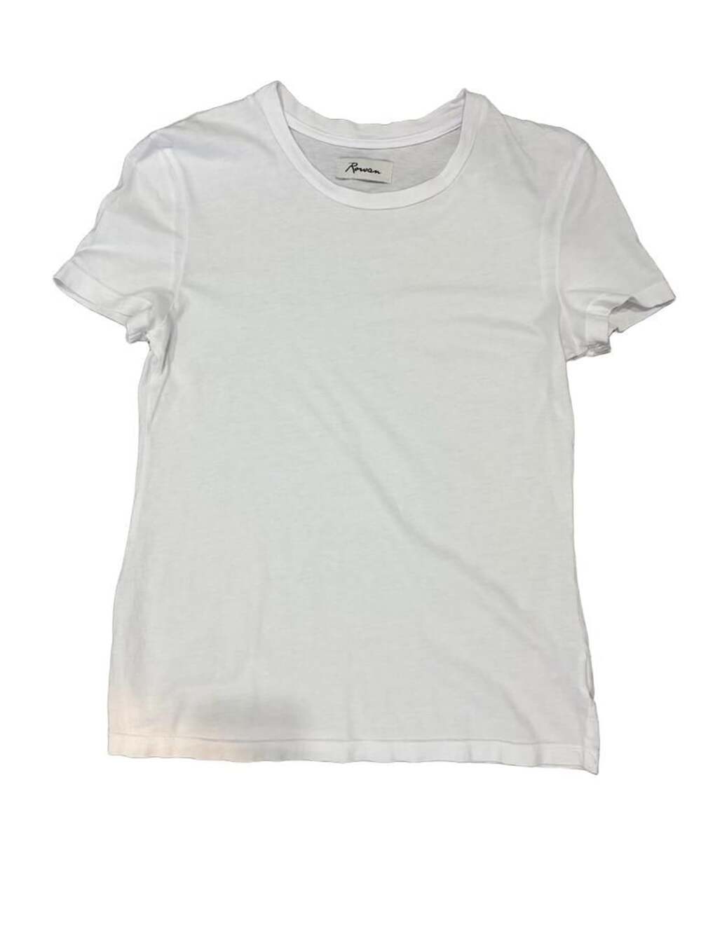 2x Rowan White Round Neck & V-Neck T-Shirt — image 5 of 8